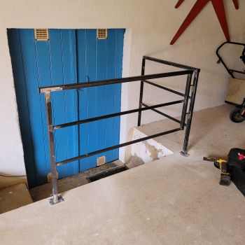 Fabrication et pose garde corps amovible - Alex Home Services