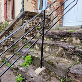 Fabrication d'une réhausse d'une main courante existante - Alex Home Services