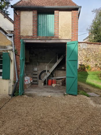 Fabrication et pose porte de grange - Alex Home Services