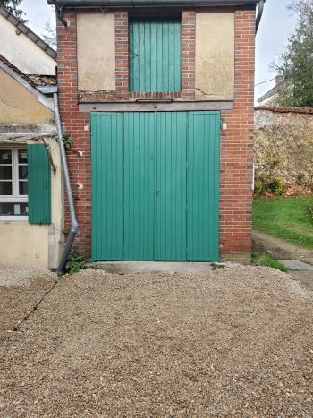 Fabrication et pose porte de grange - Alex Home Services